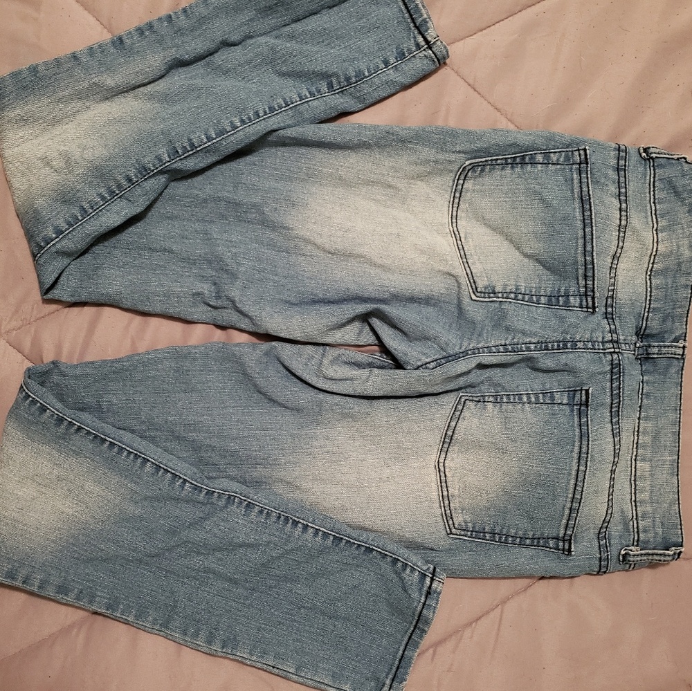 Light Blue Faded Jeans